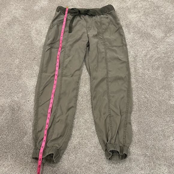 Hei Hei Women's Jogger Soft Cargo Pants Olive Green Size Small - Picture 3 of 12